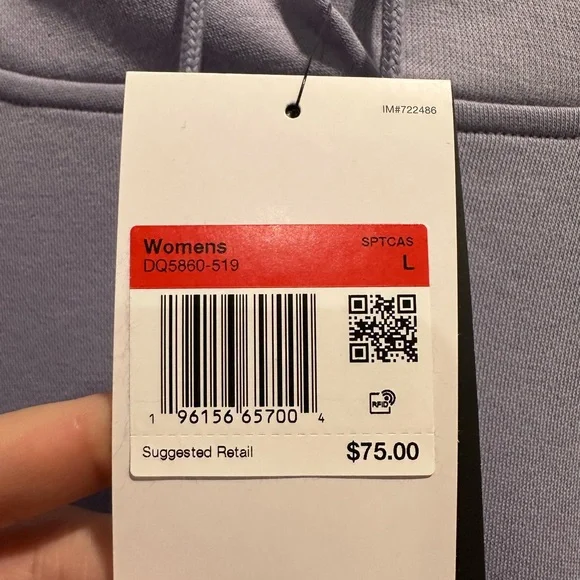 NWT nike baby purple hoodie - Picture 2 of 4